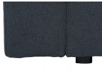 Pohovka s rozkladom a úložným priestorom Nova - tmavosivá