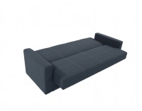 Pohovka s rozkladom a úložným priestorom Nova - tmavosivá