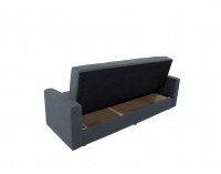 Pohovka s rozkladom a úložným priestorom Nova - tmavosivá