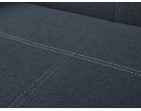 Pohovka s rozkladom a úložným priestorom Nova - tmavosivá