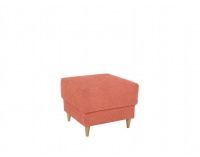 Taburetka Pasos - koralová / drevo (TX002)