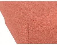 Taburetka Pasos - koralová / drevo (TX002)