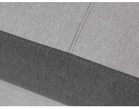 Jednolôžková posteľ (váľanda) s úložným priestorom Pepe 90 - sivá / tmavosivá