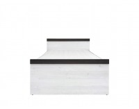 Posteľový rám Porto LOZ/90 - smrekovec sibiu svetlý / borovica larico