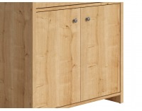 Vitrína Porto REG1W2S - dub burlington allover