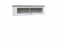 Vitrína na stenu Porto SFW1W - smrekovec sibiu svetlý / borovica larico