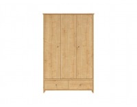 Šatníková skriňa Porto SZF3D2S - dub burlington allover
