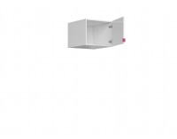 Skrinka (nadstavba) Princeton NAD/50 - biely lesk / fuksia