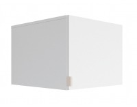 Skrinka (nadstavba) Princeton NAD/50 - biely lesk / sivá