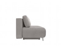 Pohovka s rozkladom a úložným priestorom Roti Lux - sivá / vzor