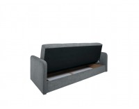 Pohovka s rozkladom a úložným priestorom Seja - antracitová