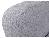 Rohová sedačka s rozkladom a úložným priestorom Sotelo L - svetlosivá