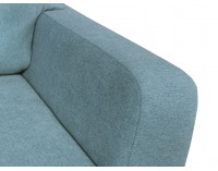 Rohová sedačka s rozkladom a úložným priestorom Sotelo L - tyrkysová