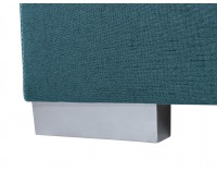 Pohovka s rozkladom a úložným priestorom Street IV Lux - tyrkysová