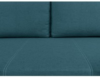 Pohovka s rozkladom a úložným priestorom Street IV Lux - tyrkysová