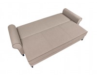 Pohovka s rozkladom a úložným priestorom Vienna Lux - hnedá / wenge