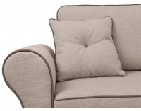 Pohovka s rozkladom a úložným priestorom Vienna Lux - hnedá / wenge