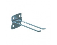 Pozinkovaný háčik k nadstavbe pracovného stola C200 - strieborná