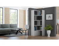 Univerzálny regál Paco - biela