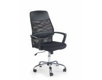 Kancelárska stolička s podrúčkami Carbon - čierna