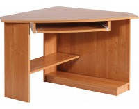 Rohový PC stôl Caren P - jelša