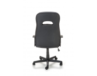 Kancelárske kreslo s podrúčkami Castano - sivá / čierna