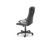 Kancelárske kreslo s podrúčkami Castano - sivá / čierna