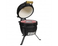 Keramický gril na drevené uhlie CER CL-13T - čierna