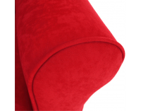 Kreslo (ušiak) Charlot - červená