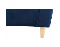 Kreslo (ušiak) Charlot - modrá