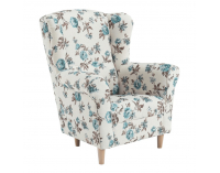 Kreslo (ušiak) Charlot - rose 14