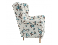 Kreslo (ušiak) Charlot - rose 14