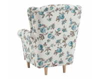 Kreslo (ušiak) Charlot - rose 14