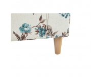 Kreslo (ušiak) Charlot - rose 14