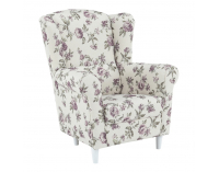Kreslo (ušiak) Charlot - rose 18