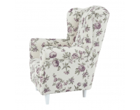 Kreslo (ušiak) Charlot - rose 18