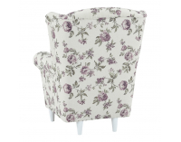 Kreslo (ušiak) Charlot - rose 18