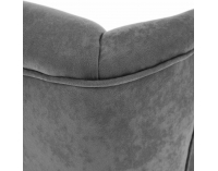 Kreslo (ušiak) Charlot - sivá