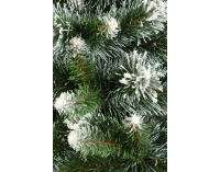 Vianočný stromček Christee 15 220 cm - zelená / biela