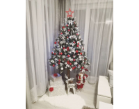 Vianočný stromček na pni Christee 6 180 cm - zelená