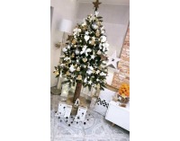 Vianočný stromček na pni Christee 6 180 cm - zelená