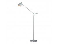 Stojacia lampa Cinda Typ 8 F1078 - niklová / sivá