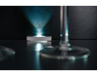 Vitrína Clif SV - dub san remo / grafit