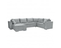 Rohová sedačka U s rozkladom Colin U Uni L/P - svetlosivá