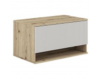 Kúpeľňová skrinka pod umývadlo Colos 80 - dub artisan / kašmír