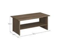 Konferenčný stolík Conrad 120 - dub lefkas