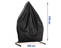 Obal na závesné hojdacie kreslo Cover 230 - čierna