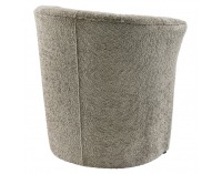 Konferenčné kreslo Cuba - sivobéžová (taupe) látka Coral