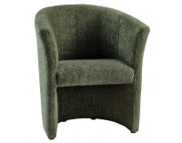 Konferenčné kreslo Cuba - zelená látka Coral