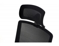 Kancelárska stolička s podrúčkami Cupra BS HD - hnedá / čierna